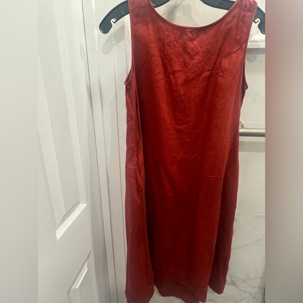 Uniqlo A-Line Red Dress Size XS